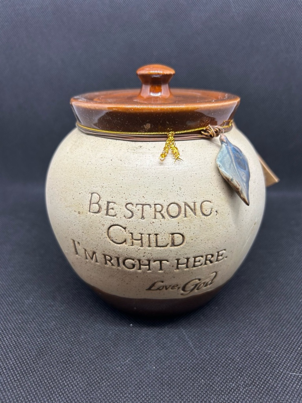 Seeds of Faith Inspirational Ceramic Prayer Jar
